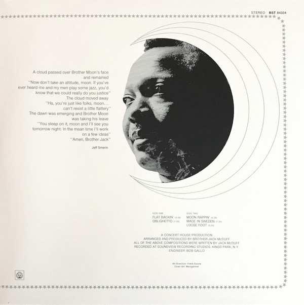 Brother Jack McDuff - Moon Rappin' | Blue Note (4535205) - 2