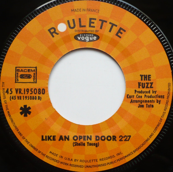 The Fuzz - I'm So Glad | Roulette (45 VR.195080) - 4