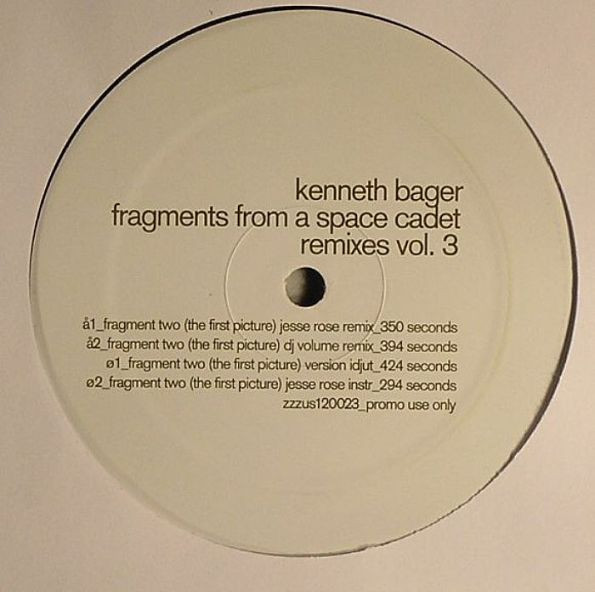 Kenneth Bager - Fragments From A Space Cadet Remixes Vol. 3 | Music For Dreams America (zzzus120023)