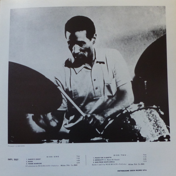 Max Roach - Percussion Bitter Sweet | ABC Impulse! (IMPL 5027) - 3 Max Roach - Percussion Bitter Sweet | ABC Impulse! (IMPL 5027) - 3