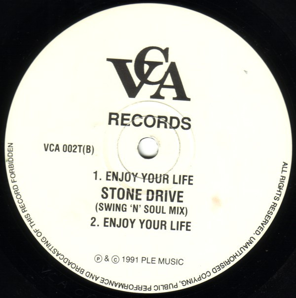 Stone Drive - Enjoy Your Life | VCA Records (VCA 002T) - 2 Stone Drive - Enjoy Your Life | VCA Records (VCA 002T) - 2
