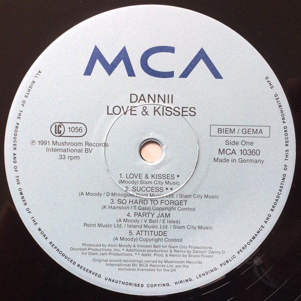 Dannii Minogue - Love And Kisses | MCA Records (MCA 10360) - 3