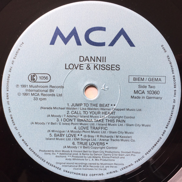 Dannii Minogue - Love And Kisses | MCA Records (MCA 10360) - 4