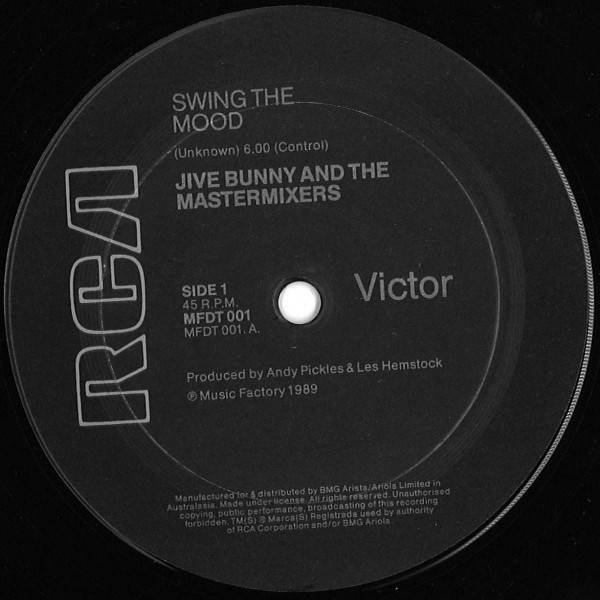 Jive Bunny And The Mastermixers - Swing The Mood | RCA Victor (MFDT001) - main