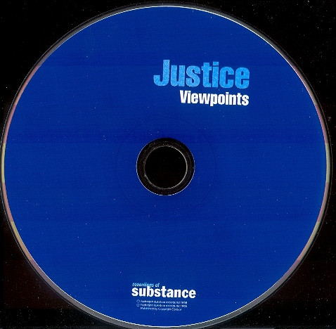 Justice - Viewpoints | Recordings Of Substance (HEMP 20CD) - 3