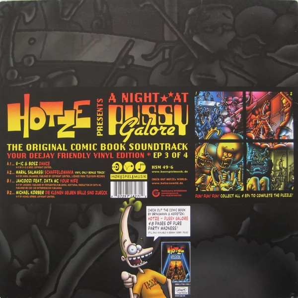 Various - Hotze Presents A Night At Pussy Galore: The Original Comic Book Soundtrack EP 3 Of 4 | Hörspielmusik (HSM 49-6) - 2 Various - Hotze Presents A Night At Pussy Galore: The Original Comic Book Soundtrack EP 3 Of 4 | Hörspielmusik (HSM 49-6) - 2