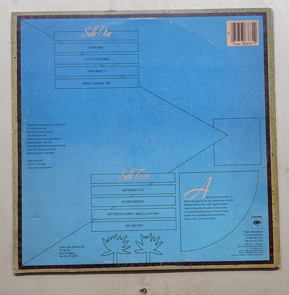 Lonnie Liston Smith - Love Is The Answer | Columbia (JC 36373) - 2