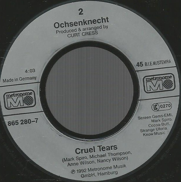Uwe Ochsenknecht - Only One Woman | Metronome (865 280-7)