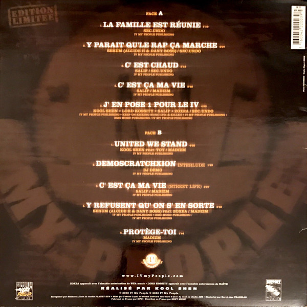 IV My People - Certifié Conforme | IV My People Records (MYP M003-1) - 2
