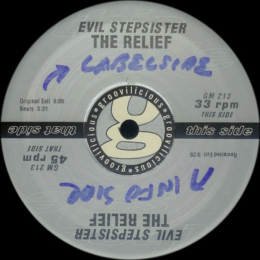 Evil Stepsister - The Relief | Groovilicious (GM 213) - 2