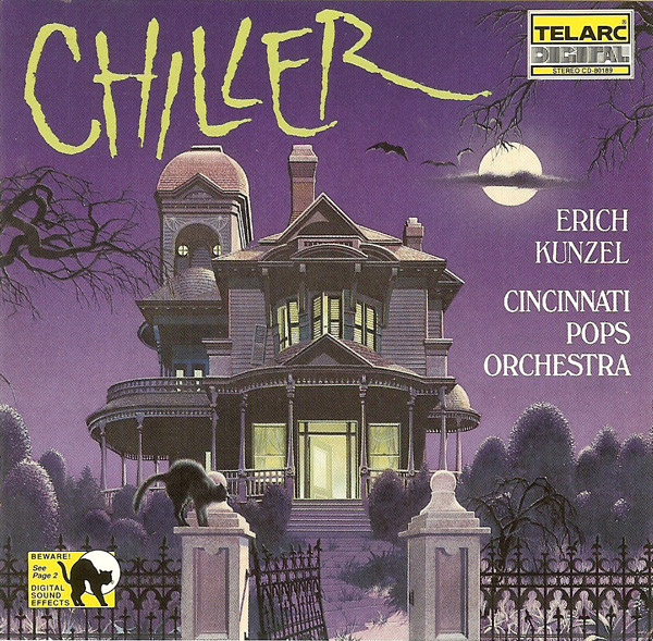 Erich Kunzel , Cincinnati Pops Orchestra - Chiller | Telarc (CD-80189) - main Erich Kunzel , Cincinnati Pops Orchestra - Chiller | Telarc (CD-80189) - main
