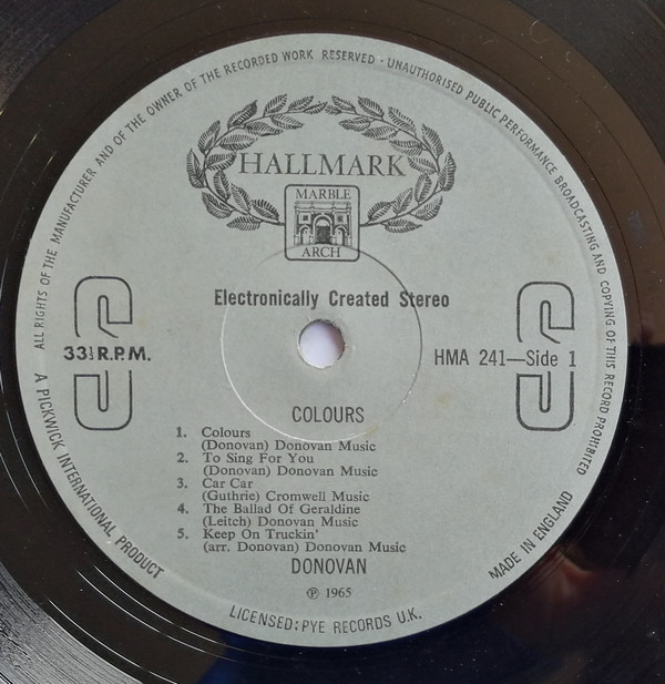 Donovan - Colours | Hallmark Marble Arch (HMA 241) - 2 Donovan - Colours | Hallmark Marble Arch (HMA 241) - 2