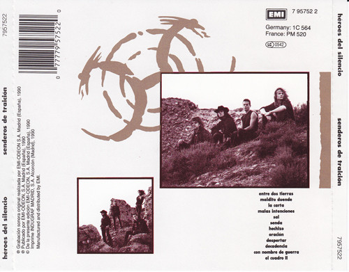 Héroes Del Silencio - Senderos De Traición | EMI (7957522) - 4