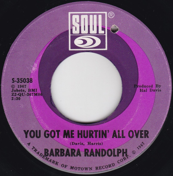 Barbara Randolph - I Got A Feeling | Soul (S-35038) - 2