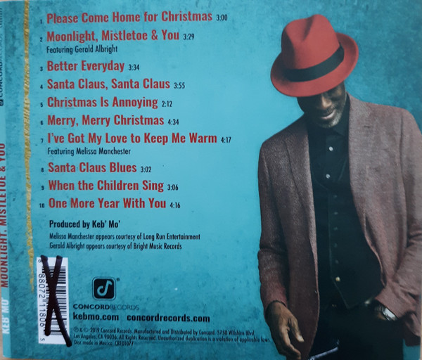 Keb' Mo' - Moonlight, Mistletoe & You | Concord Records (CRE01077) - 2