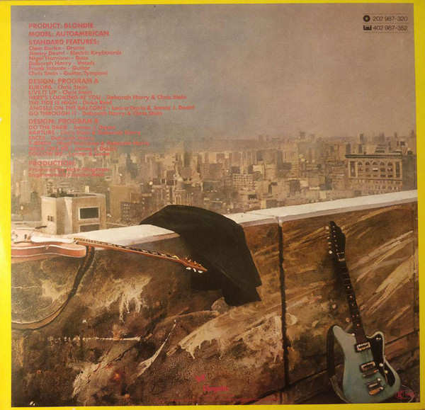 Blondie - AutoAmerican | Chrysalis (202 987-320) - 2