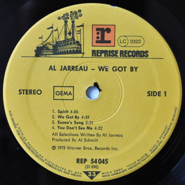 Al Jarreau - We Got By | Reprise Records (REP 54 045) - 3 Al Jarreau - We Got By | Reprise Records (REP 54 045) - 3