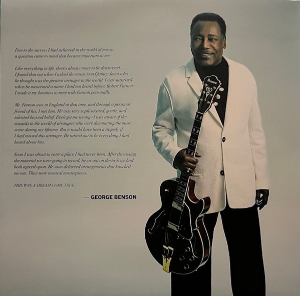 George Benson , Robert Farnon And His Orchestra - Dreams Do Come True : When George Benson Meets Robert Farnon | Rhino Records (R1 726198) - 3 George Benson , Robert Farnon And His Orchestra - Dreams Do Come True : When George Benson Meets Robert Farnon | Rhino Records (R1 726198) - 3