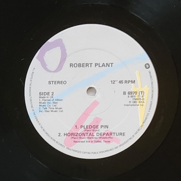 Robert Plant - In The Mood (12") [Vinyl] | Es Paranza Records (B6970T) - 4