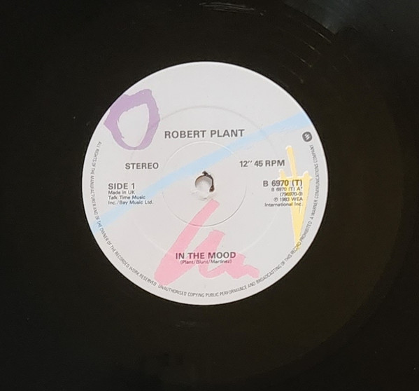 Robert Plant - In The Mood (12") [Vinyl] | Es Paranza Records (B6970T) - 3