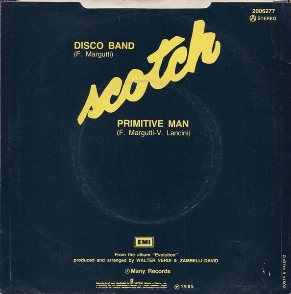Scotch - Disco Band / Primitive Man | EMI (2006277) - 2
