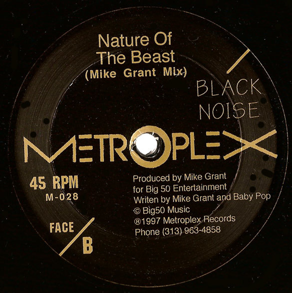 Black Noise - Nature Of The Beast | Metroplex (M-028) - 2 Black Noise - Nature Of The Beast | Metroplex (M-028) - 2
