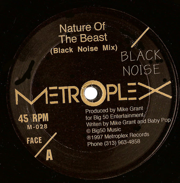 Black Noise - Nature Of The Beast | Metroplex (M-028) - main Black Noise - Nature Of The Beast | Metroplex (M-028) - main