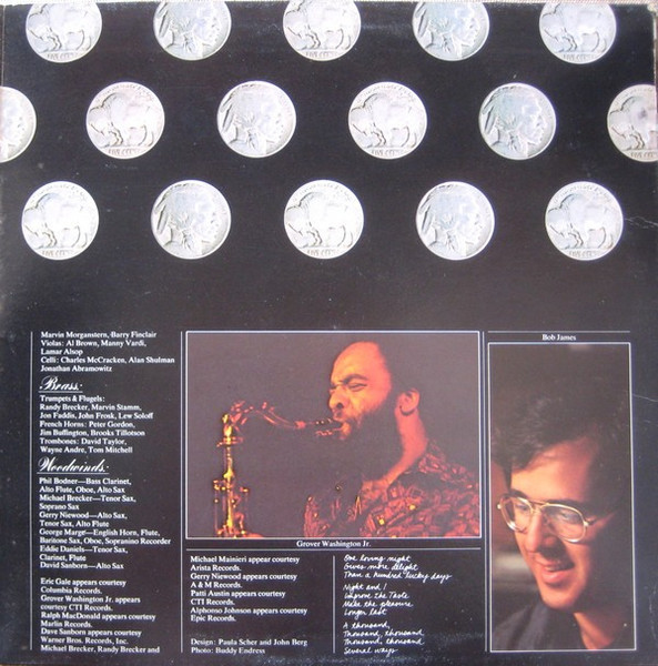 Bob James - Heads | Tappan Zee Records (PC 34896) - 3