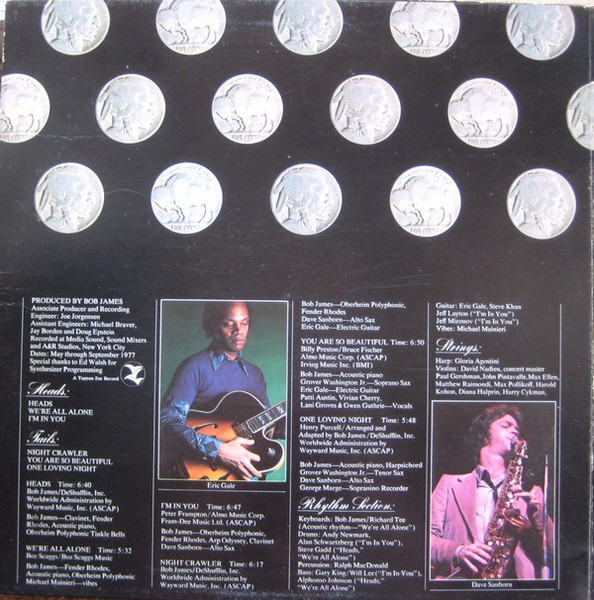 Bob James - Heads | Tappan Zee Records (PC 34896) - 2