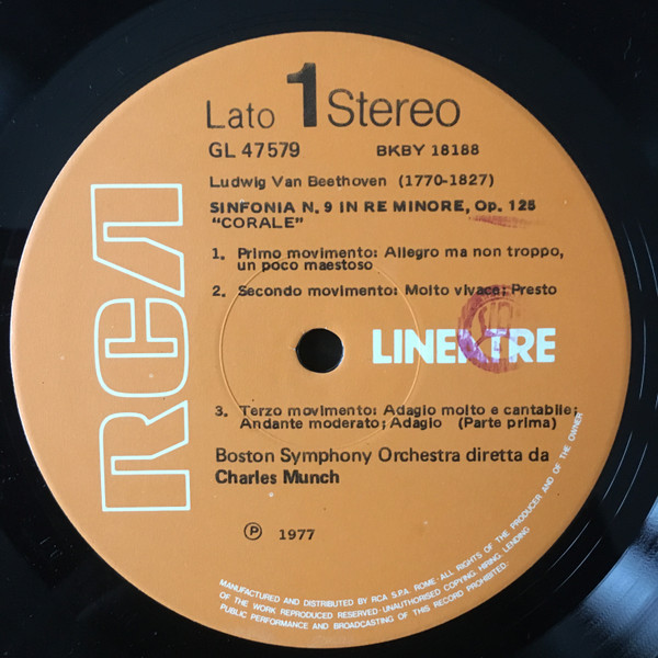 Ludwig van Beethoven - Sinfonia N.9 In Re Minore Op.125 <Corale> | RCA (gl 47579) - 3