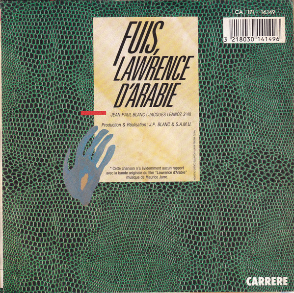 Annabelle - Fuis, Lawrence D'Arabie | Carrere (14.149) - 2