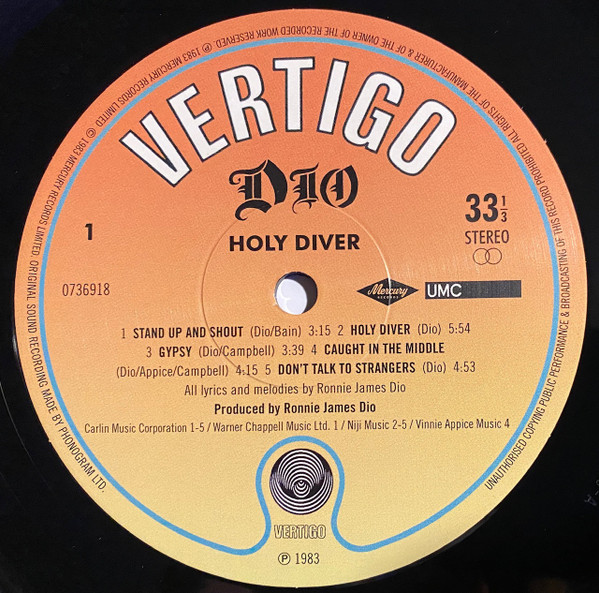 Dio - Holy Diver | Mercury (0736918) - 3