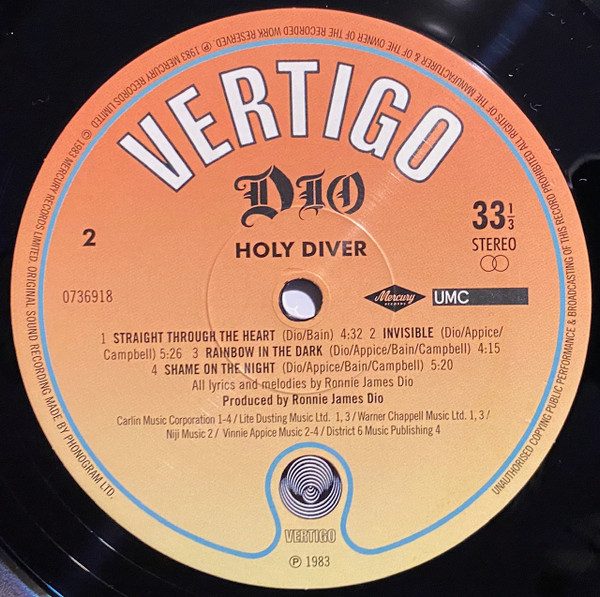 Dio - Holy Diver | Mercury (0736918) - 4