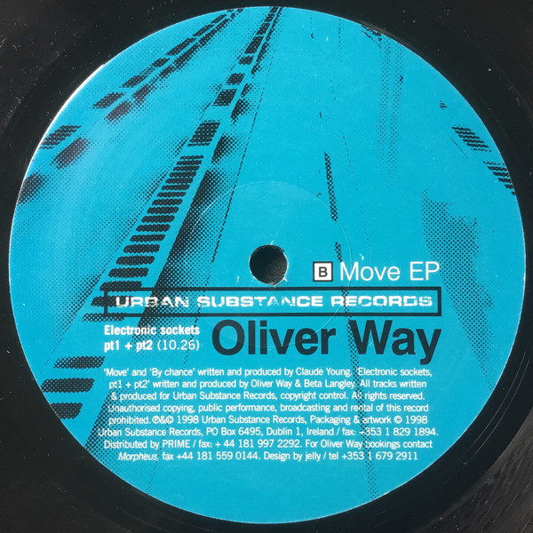 Claude Young / Oliver Way - Move EP | Urban Substance Records (US001) - 2