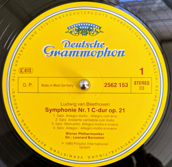 Ludwig Van Beethoven - Leonard Bernstein - Wiener Philharmoniker - 9 Symphonien | Deutsche Grammophon (2562 153-160) - 2