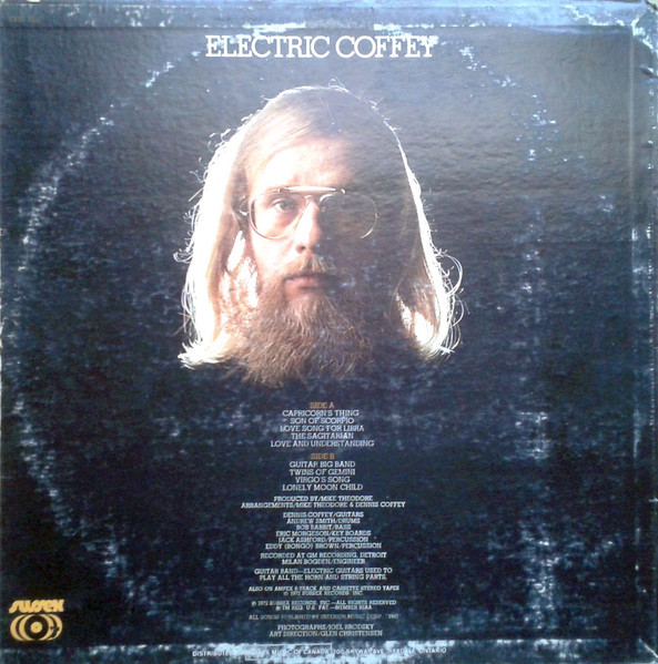 Dennis Coffey And The Detroit Guitar Band - Electric Coffey [Vinyl] | Sussex (SXBS 7021) - 2