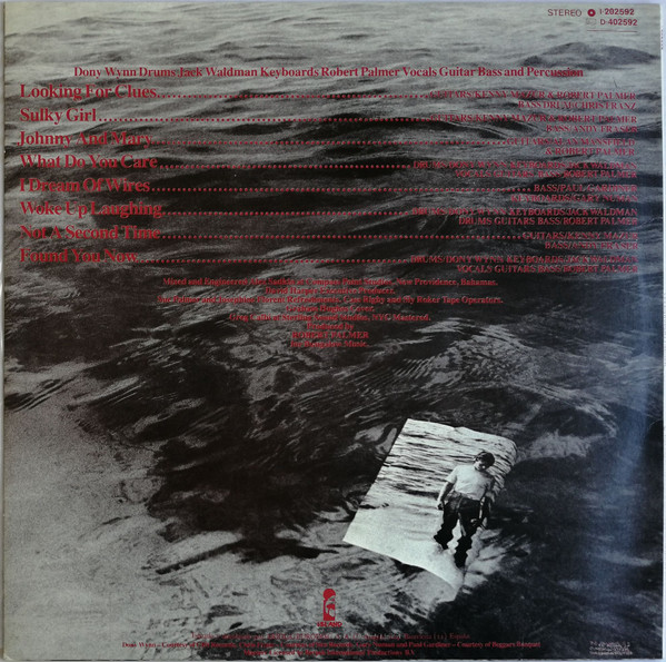 Robert Palmer - Clues - Vinilo | Island Records (I-202.592) - 2