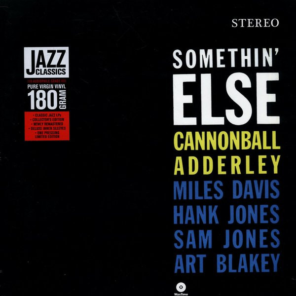 Cannonball Adderley - Somethin' Else | WaxTime (771706) - 2 Cannonball Adderley - Somethin' Else | WaxTime (771706) - 2