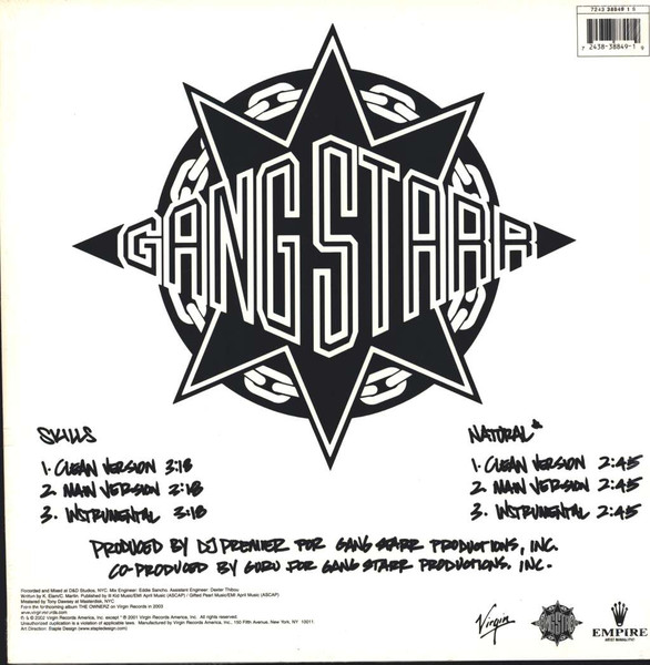 Gang Starr - Skills / Natural | Virgin (7243 38849 1 9) - 2