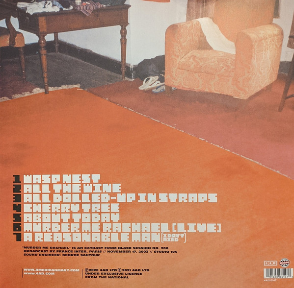 The National - Cherry Tree | 4AD (4AD0314T) - 2