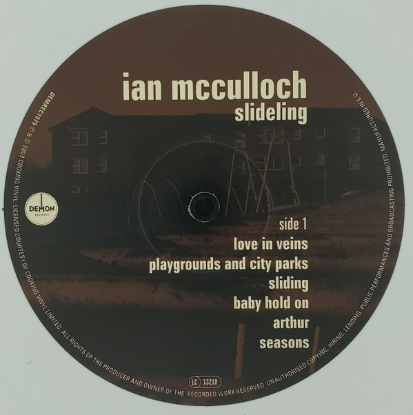 Ian McCulloch - Slideling | Demon Records (DEMREC1075) - 2 Ian McCulloch - Slideling | Demon Records (DEMREC1075) - 2