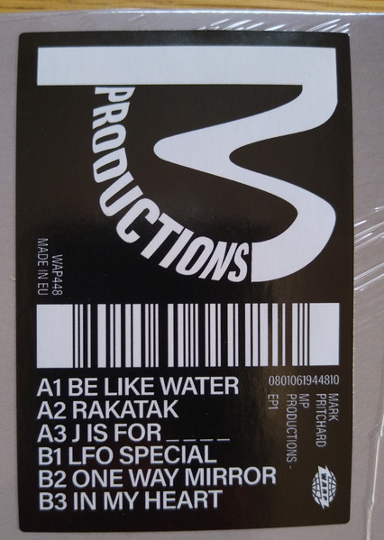 Mark Pritchard - MP Productions - EP1 | Warp Records (WAP448) - 4 Mark Pritchard - MP Productions - EP1 | Warp Records (WAP448) - 4