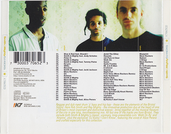 Smith & Mighty - DJ-Kicks: | !K7 (!K7065CD) - 2