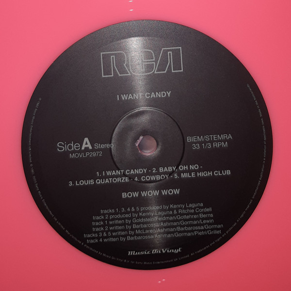 Bow Wow Wow - I Want Candy | Music On Vinyl (MOVLP2972) - 4 Bow Wow Wow - I Want Candy | Music On Vinyl (MOVLP2972) - 4