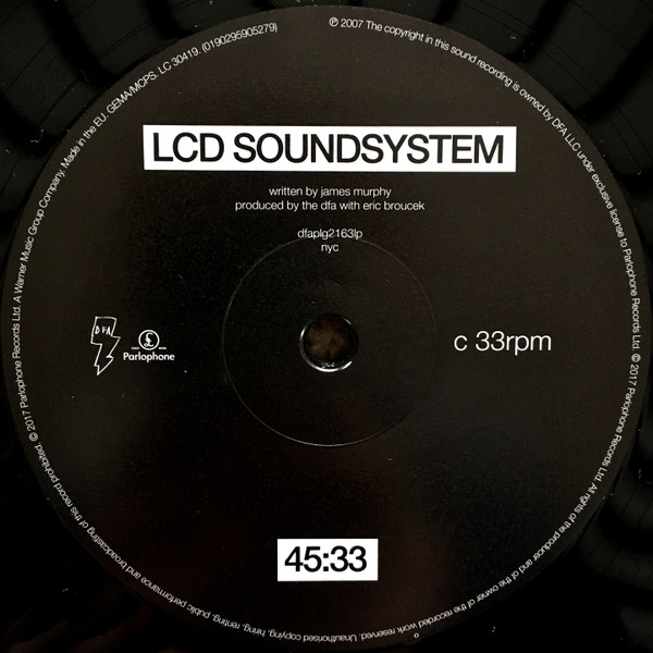 LCD Soundsystem - 45:33 | DFA (0190295905279) - 4 LCD Soundsystem - 45:33 | DFA (0190295905279) - 4