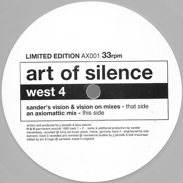 Art Of Silence - West 4 | Axiomattic Records (AX001)