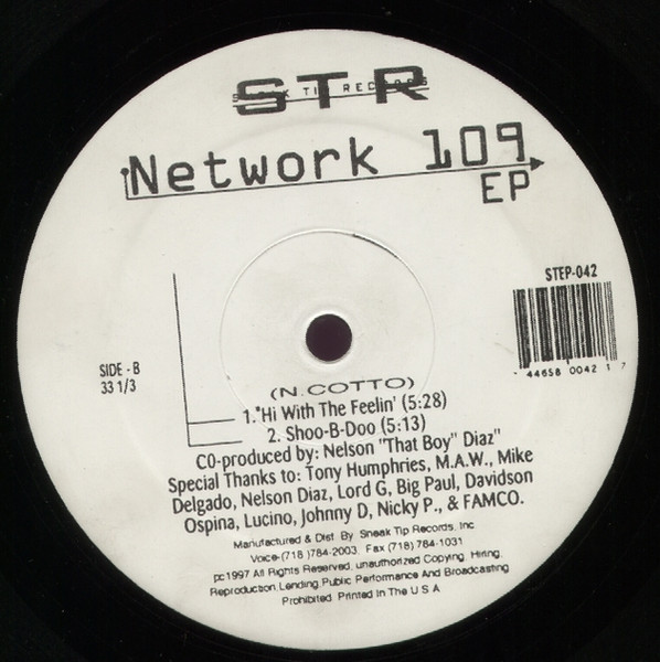 Network 109 - EP | Sneak Tip Records (STEP-042) - 2