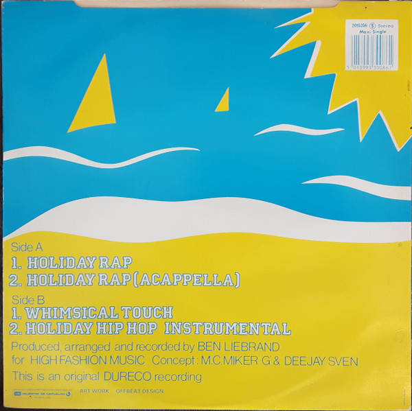 MC Miker G. & DJ Sven - Holiday Rap | EMI (2015356) - 2