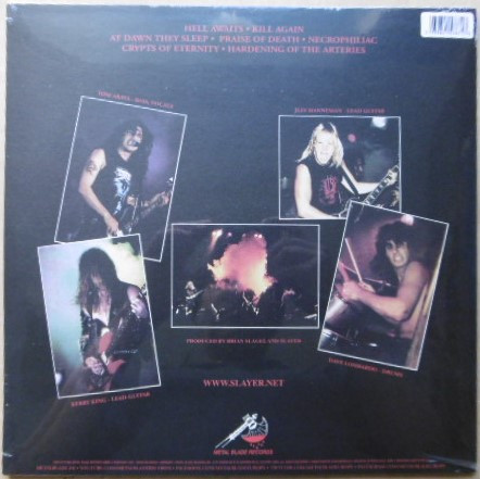 Slayer - Hell Awaits | Metal Blade Records (3984-15787-1) - 2