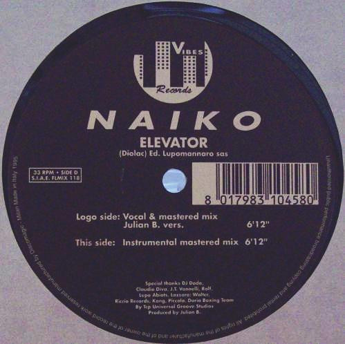 Naiko - Elevator | Vibes Records (FLMIX 118) - 2